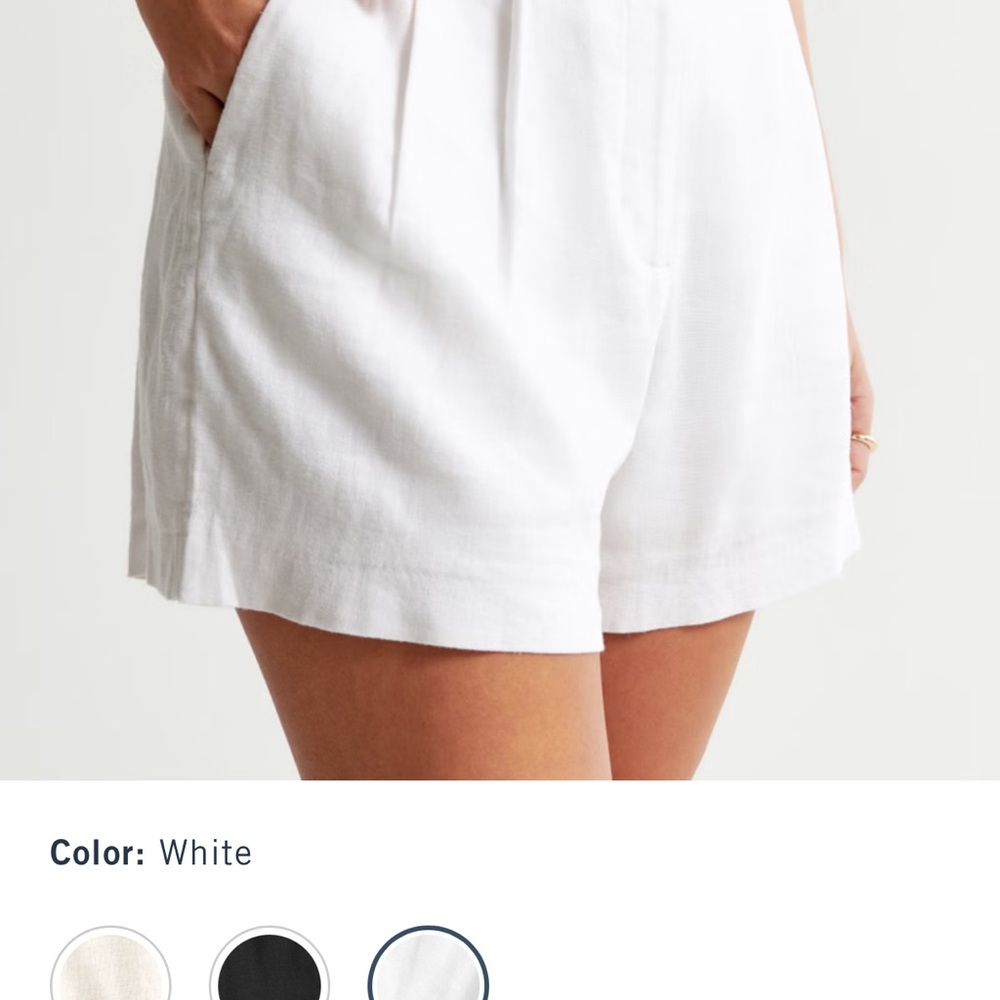Abercrombie Linen Shorts